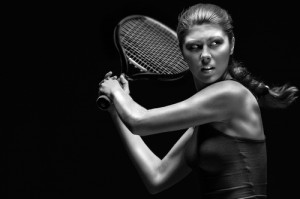 female tennis player